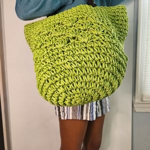 Mogid weaved Straw tote bag